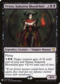 Drana, Kalastria Bloodchief, The List Reprints