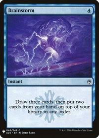 Brainstorm (A25), The List Reprints