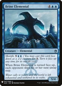 Brine Elemental, The List Reprints