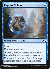 Capture Sphere, The List Reprints