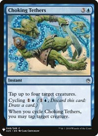 Choking Tethers, The List Reprints