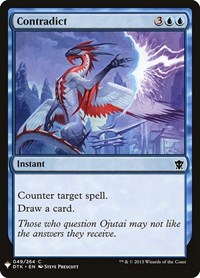 Contradict, The List Reprints
