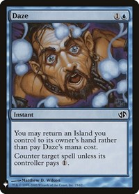 Daze, The List Reprints