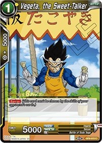 Vegeta, the Sweet-Talker
