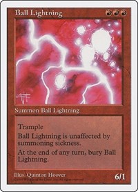 Ball Lightning, Fifth Edition
