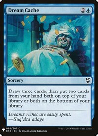 Dream Cache, The List Reprints