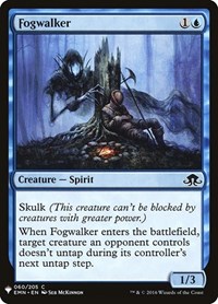 Fogwalker, The List Reprints