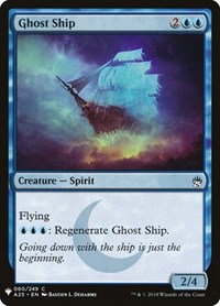 Ghost Ship, The List Reprints