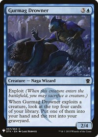 Gurmag Drowner, The List Reprints