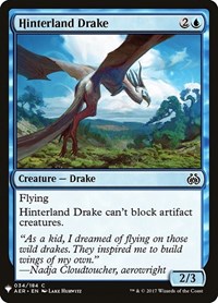 Hinterland Drake, The List Reprints