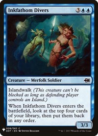 Inkfathom Divers, The List Reprints