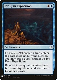 Ior Ruin Expedition, The List Reprints
