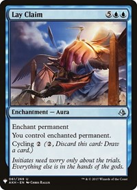 Lay Claim, The List Reprints