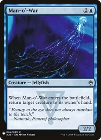 Man-o'-War (A25), The List Reprints