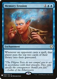 Memory Erosion, The List Reprints