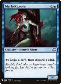 Merfolk Looter, The List Reprints