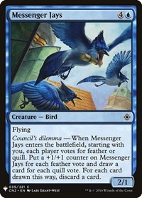 Messenger Jays, The List Reprints