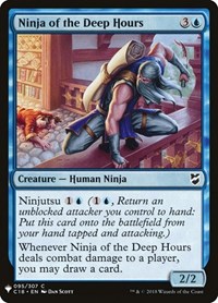 Ninja of the Deep Hours, The List Reprints