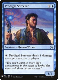Prodigal Sorcerer, The List Reprints
