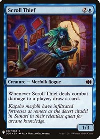 Scroll Thief, The List Reprints