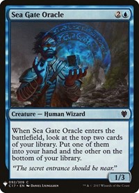 Sea Gate Oracle (C17), The List Reprints