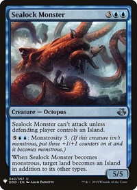 Sealock Monster, The List Reprints