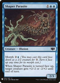 Shaper Parasite, The List Reprints