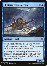 Skittering Crustacean, The List Reprints
