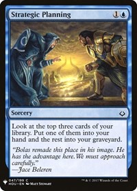 Strategic Planning, The List Reprints