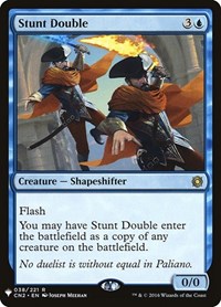 Stunt Double, The List Reprints