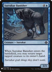 Surrakar Banisher, The List Reprints