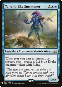 Talrand, Sky Summoner, The List Reprints