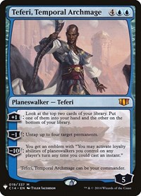 Teferi, Temporal Archmage, The List Reprints