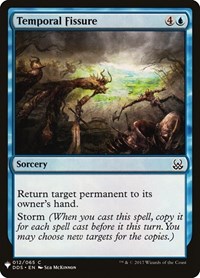 Temporal Fissure, The List Reprints