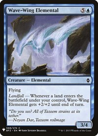 Wave-Wing Elemental, The List Reprints