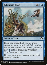 Whiplash Trap, The List Reprints