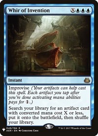 Whir of Invention, The List Reprints