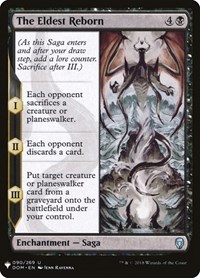 The Eldest Reborn, The List Reprints