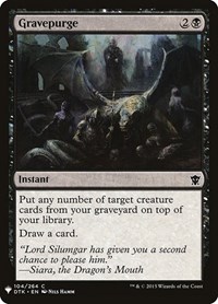 Gravepurge, The List Reprints