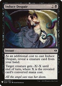 Induce Despair, The List Reprints