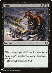 Infest, The List Reprints