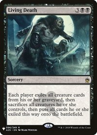 Living Death, The List Reprints
