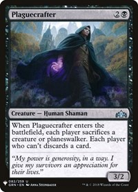 Plaguecrafter, The List Reprints