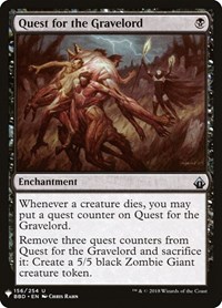 Quest for the Gravelord, The List Reprints
