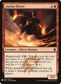 Atarka Efreet, The List Reprints