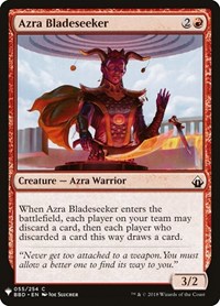 Azra Bladeseeker, The List Reprints