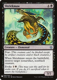 Shriekmaw, The List Reprints