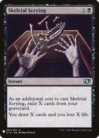 Skeletal Scrying, The List Reprints