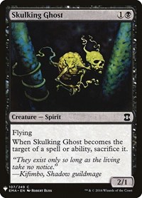Skulking Ghost, The List Reprints
