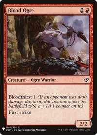 Blood Ogre, The List Reprints